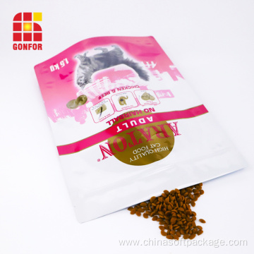 Printing Customized Cat Treat Food Bag Packaging